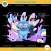 Rujinu PNG – Rumi and Jinu with Derpy Tiger KPop Demon Hunters Digital Art Download