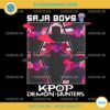 Saja Boys KPOP Demon Hunters PNG Dark Anime Clipart