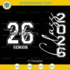 Senior 2026 SVG Bundle Shirt Designs for Cricut