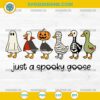 Spooky Halloween Goose SVG