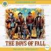 The Boys of Fall PNG Horror Movie Characters Autumn Clipart 300 DPI