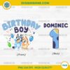 Bluey Birthday Boy PNG – Cute Bluey Party PNG Design for Kids