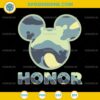 Camo Mickey Honor SVG – Camouflage Military Mickey Mouse SVG PNG Cut File