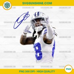 CeeDee Lamb PNG – Dallas Cowboys NFL Football Player PNG Clipart