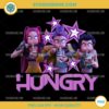 Huntrix Hungry Ramyeon PNG – KPop Demon Hunters Funny Anime Girl Group PNG Clipart