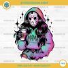 Jason Voorhees Mama Coffee PNG Horror Mom Life Clipart