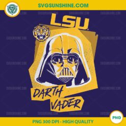 LSU Darth Vader PNG – Louisiana State University Tigers Star Wars PNG Clipart