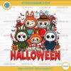 Labubu Halloween PNG Cute Horror Characters Design for Sublimation and Crafts
