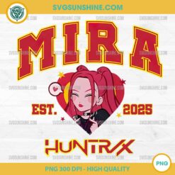 Mira Huntrix PNG – KPop Demon Hunters Anime Girl Digital Clipart
