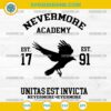 Nevermore Academy SVG – Wednesday Addams Season 2 SVG PNG DXF EPS