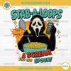 Stab-A-Loops Ghostface Cereal PNG Funny Horror Breakfast Parody Clipart
