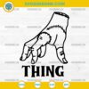 Thing Hand SVG PNG DXF EPS – Wednesday Addams Cricut Halloween Design