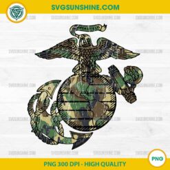 United States Marine Corps Logo PNG – Camouflage USMC Eagle Globe Anchor PNG