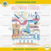 Disney Hollywood Studios PNG colorful attractions design for Cricut and Silhouette