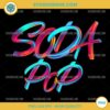 Neon Gradient Soda Pop PNG The Saja Boys digital download
