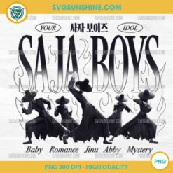 Saja Boys PNG Your Idol Kpop Digital Download