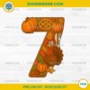 7 Thanksgiving PNG, Six Seven Meme PNG, Turkey Pumpkin Fall Design for Sublimation