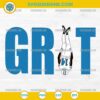 Amon-Ra St. Brown Detroit Grit SVG, Detroit Grit Football SVG Cut File