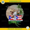 Bad Bunny Benito Bowl 2026 PNG, Puerto Rico Super Bowl LX PNG, Tropical Football Design