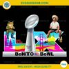 Bad Bunny Benito Bowl PNG Funny Super Bowl 2026 Football Design