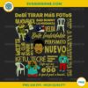 Bad Bunny Debí Tirar Más Fotos Lyrics PNG, Bad Bunny Song Art PNG Digital Download, Latin Music Design