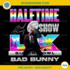 Bad Bunny Halftime Show PNG, Super Bowl LX 2026 Halftime Performance PNG Digital Download, High Quality Transparent File