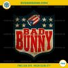 Bad Bunny NFL Football PNG Vintage Super Bowl Design