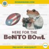 Bad Bunny Puerto Rican Football Frog PNG, Benito Bowl Photographer Frog PNG, Puerto Rican Flag Football Clipart