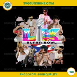 Bad Bunny Super Bowl LX PNG | Bad Bunny NFL Super Bowl 2026 PNG File