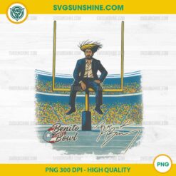 Benito Bowl PNG, Bad Bunny NFL 2026 Benito Bowl PNG, High Quality Digital Download