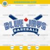 Blue Jays Baseball SVG Toronto Blue Jays Cricut Cut File