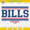 Buffalo Bills Football SVG, Bills Football Fan SVG, Game Day Buffalo Team SVG