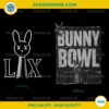 Bunny Bowl PNG, Bad Bunny Super Bowl LX 2026 PNG Digital Download, Front and Back Design