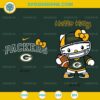 Hello Kitty Green Bay Packers SVG PNG DXF EPS Cute NFL Football Cut File
