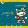 Hello Kitty Jacksonville Jaguars SVG PNG DXF EPS Premium NFL Football Cut File