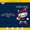 Hello Kitty New England Patriots SVG PNG DXF EPS Cute NFL Football Cut File