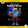 Here for the Benito Bowl PNG, Bad Bunny Frog Football PNG, High Quality Digital Download