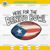 Here for the Benito Bowl SVG Funny Bad Bunny Super Bowl Design
