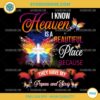 I Know Heaven Is A Beautiful Place Because They Have My Papaw And Sissy PNG File Designs