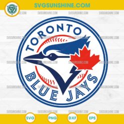 Toronto Blue Jays Logo SVG design for Cricut and Silhouette