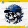 Toronto Blue Jays Skull PNG Baseball Cap Fan Art Clipart for Sublimation and Printing