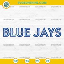 Toronto Blue Jays Text SVG design for Cricut and Silhouette