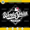 World Series 2025 Logo SVG for baseball fans and digital crafting