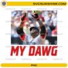 David Ortiz My Dawg PNG Boston baseball meme celebration clipart