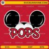 Mickey Pops SVG PNG DXF EPS