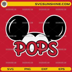 Mickey Pops SVG PNG DXF EPS
