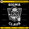 Sigma Claus SVG PNG DXF EPS