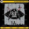 Vader Nation Raiders SVG PNG DXF EPS