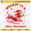 Walkin In A Wiener Wonderland SVG dachshund Christmas dog design