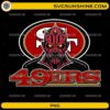 Darth Maul San Francisco 49ers PNG Star Wars 49ers Logo Design